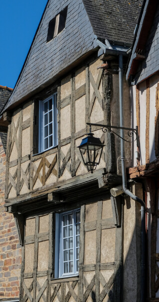 Une cave à vin de l'extérieur